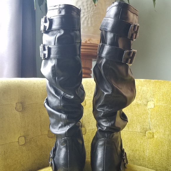 EUC Knee-high Wedges - Picture 5 of 8